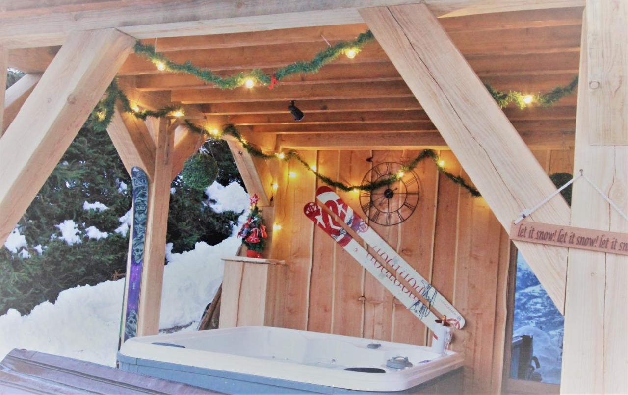 Chalet Miravidi, Montchavin-La Plagne, Jacuzzi & Sauna Екстер'єр фото