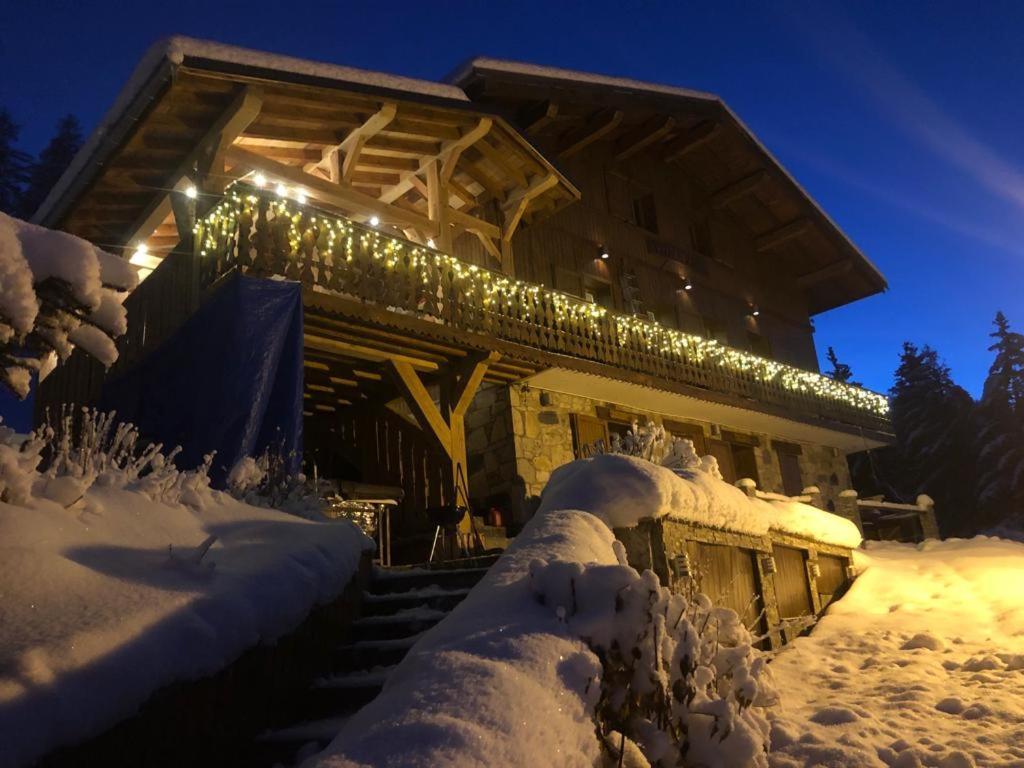 Chalet Miravidi, Montchavin-La Plagne, Jacuzzi & Sauna Екстер'єр фото