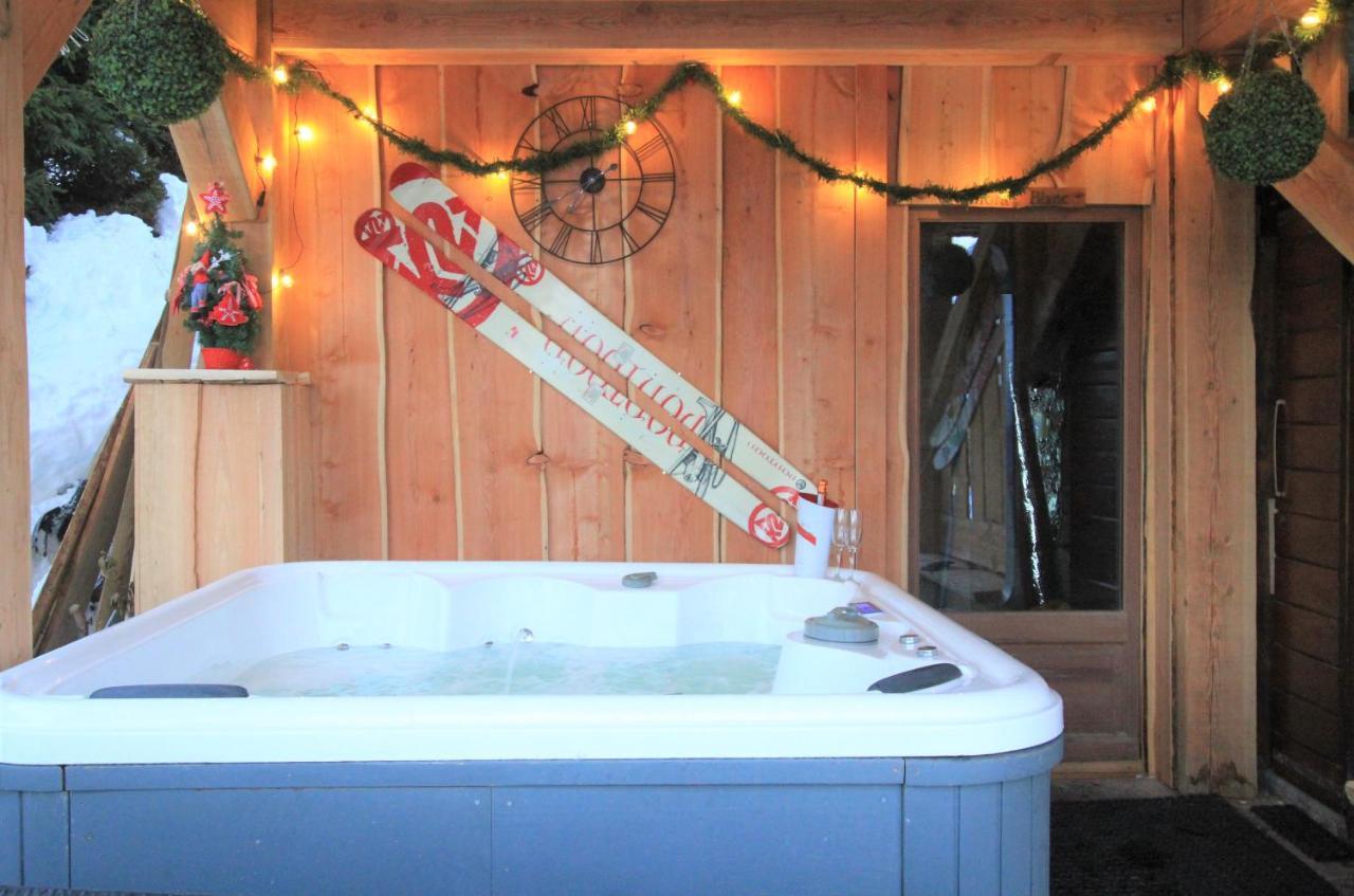 Chalet Miravidi, Montchavin-La Plagne, Jacuzzi & Sauna Екстер'єр фото