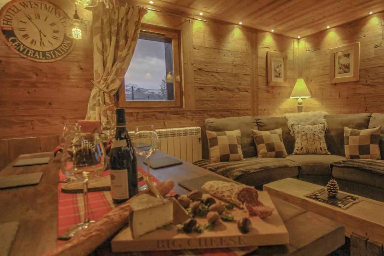 Chalet Miravidi, Montchavin-La Plagne, Jacuzzi & Sauna Екстер'єр фото