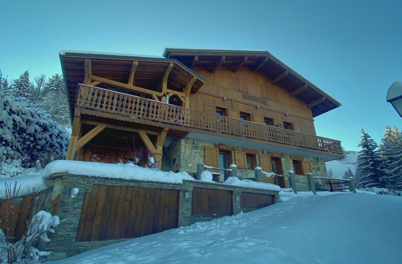 Chalet Miravidi, Montchavin-La Plagne, Jacuzzi & Sauna Екстер'єр фото