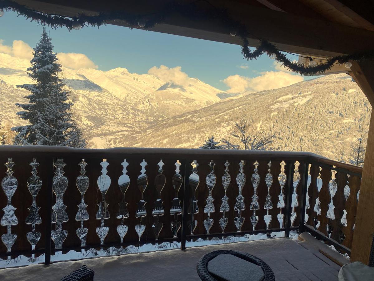 Chalet Miravidi, Montchavin-La Plagne, Jacuzzi & Sauna Екстер'єр фото