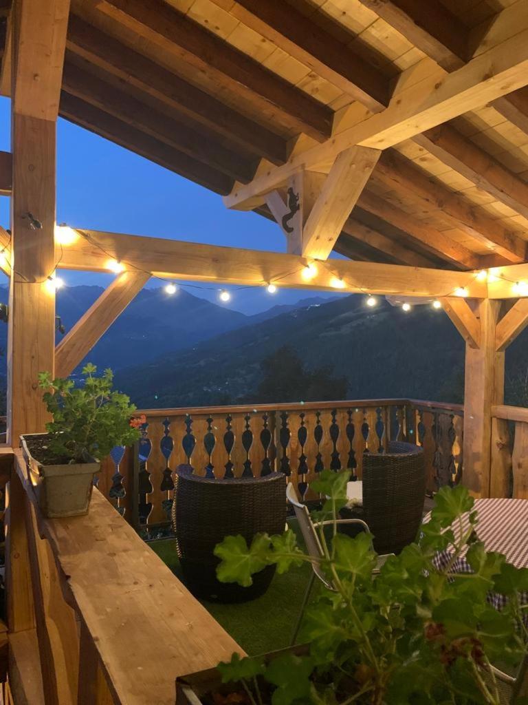 Chalet Miravidi, Montchavin-La Plagne, Jacuzzi & Sauna Екстер'єр фото